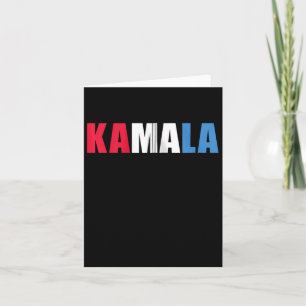 Cartão Kamala 2024 Para O Presidente Kamala Harris Zip Ho