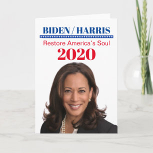 Cartão Kamala Harris