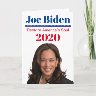 Cartão Kamala Harris