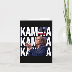 Cartão Kamala Harris 47º Presidente Dos Estados Unidos