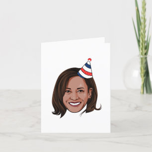 Cartão Kamala Harris Birthday