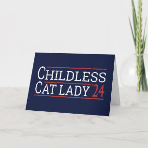 Cartão Kamala Harris - Mulher Gato Infantil 2024 I
