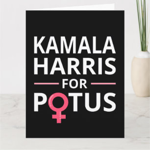 Cartão Kamala Harris para o POTUS I