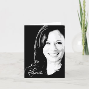 Cartão Kamala Harris Signature