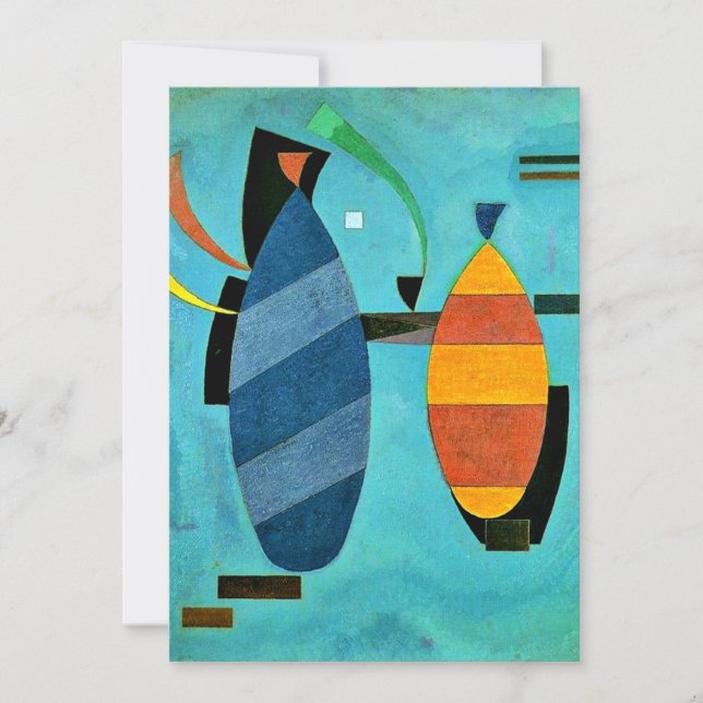 Cartão Kandinsky - Ambos Riscados (Frente)