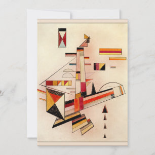 Cartão Kandinsky - Certamente, abstrato art,