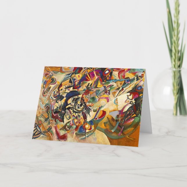 Cartão Kandinsky - Composição VII (Frente)