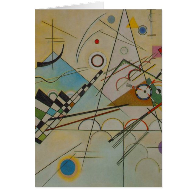 Cartão Kandinsky Composição VIII (Frente)