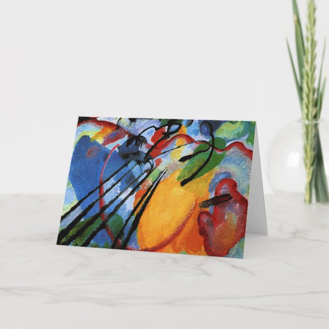 Cartão Kandinsky - Melhoramento 26, (Frente)