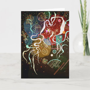 Cartão Kandinsky Movement I Greeting Card