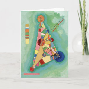 Cartão Kandinsky - Multi Color Triangle