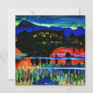 Cartão Kandinsky - Murnau am Staffelsee