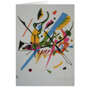 Cartão Kandinsky Pequenos Mundos Kleine Wells I