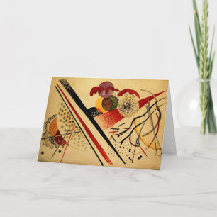 Cartão Kandinsky - Sem título, 1922,