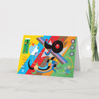 Cartão Kandinsky's Puppy Card
