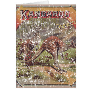 Cartão Kangaroo Tobacco 1900