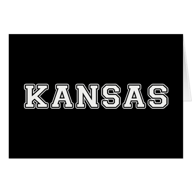 Cartão Kansas (Frente Horizontal)