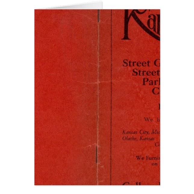 Cartão Kansas City (Frente)