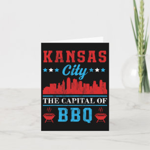 Cartão Kansas City A Capital Do Churrasco