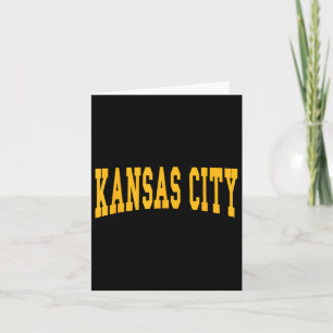 Cartão Kansas City - Design Retrô - Clique