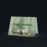 Cartão Kansas Wheat Farmer 2862-2<br><div class="desc">Change the words on the front & inside as you wish for any occasion you wish. Great choice for any farmer or retired farmer. To see coordinating cards & gift items posted in several of my categories,   type Kansas Wheat Farmer in my searchbox on my MakaraPhotos home page.</div>