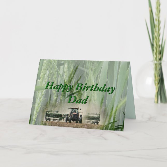 Cartão Kansas Wheat Farmer 2862-2 (Frente)