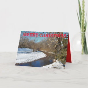 Cartão Kansas Winter Wonderland Greeting Card