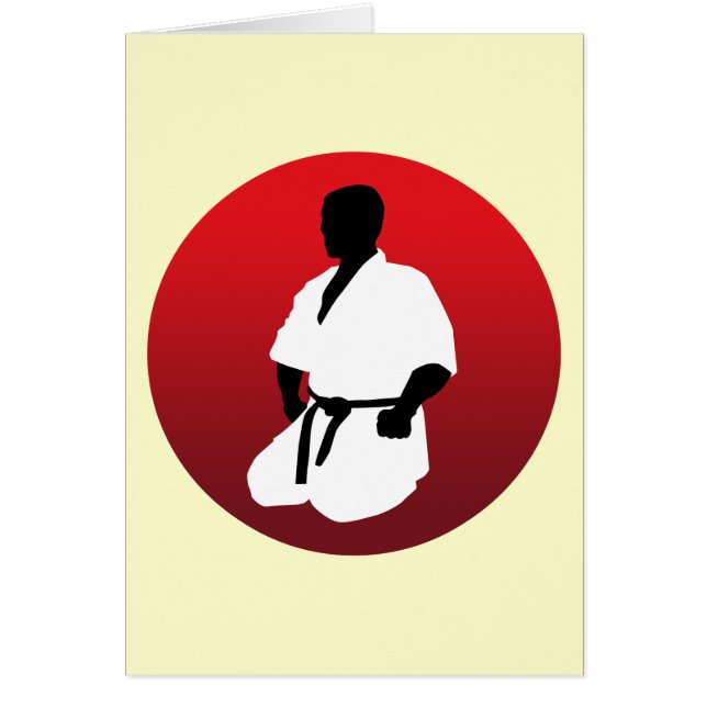 CARTÃO KARATE (Frente)