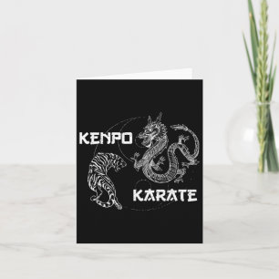 Cartão Karate Kenpo Karate Martial Arts Sayings