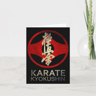 Cartão Karate Kyokushin