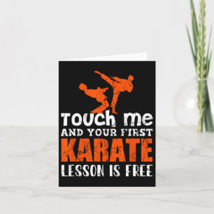 Cartão Karate Outfit Karate Para Crianças Karate Rankbe