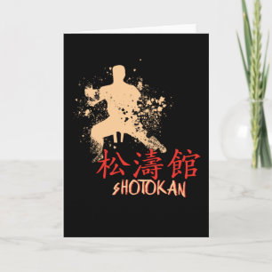 Cartão Karate Shotokan