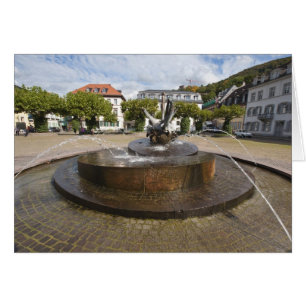 Cartão Karlsplatz (Praça de Karl), Velha Heidelberg
