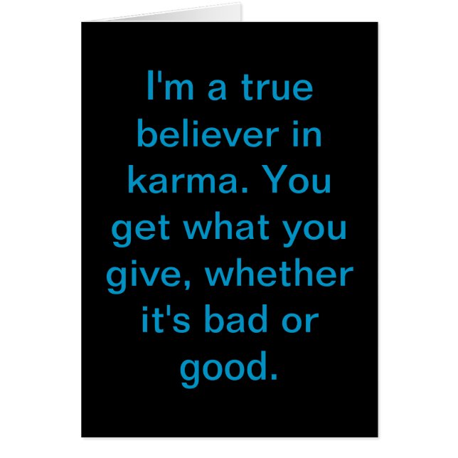 Cartão Karma2 (Frente)