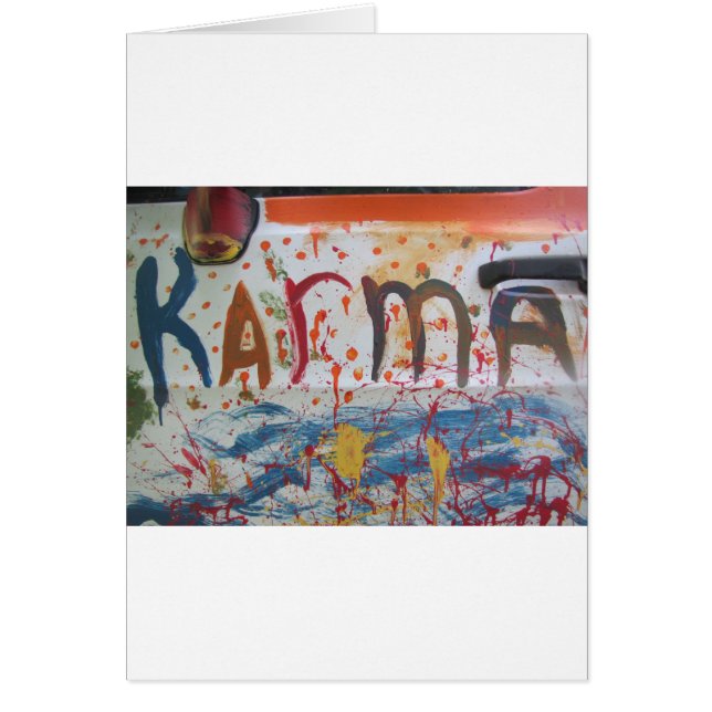 Cartão Karmas (Frente)
