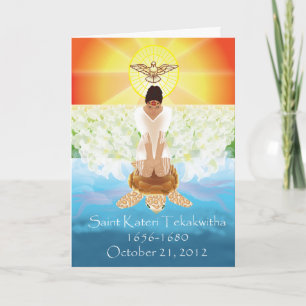 Cartão Kateri Tekakwita