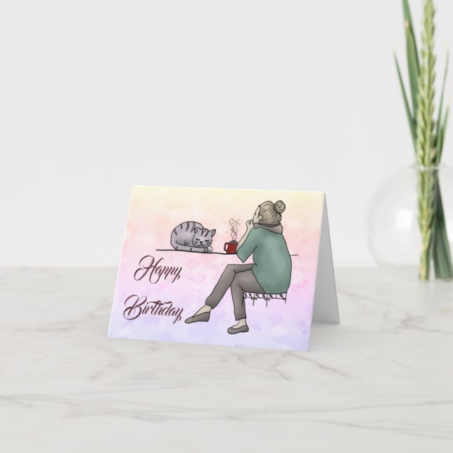 Cartão Katzenleben (Frente)