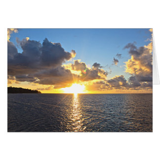 Cartão Kauai Sun