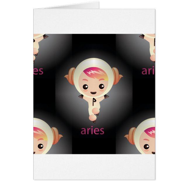 Cartão kawaii (Frente)