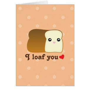 Cartão Kawaii bonito mim naco você feliz dia dos