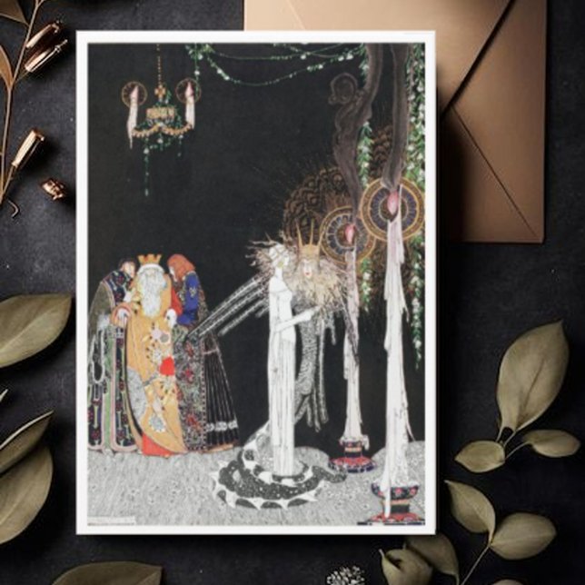 Cartão Kay Nielsen Ela O Viu Pela Primeira Vez (Criador carregado)