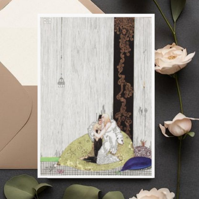 Cartão Kay Nielsen O Rapaz na Pele de Urso (Criador carregado)