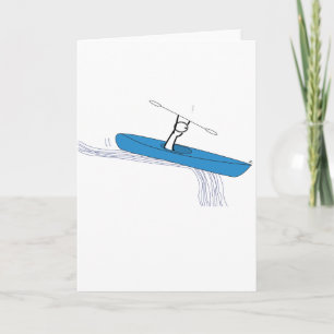 Cartão Kayaker Birthday