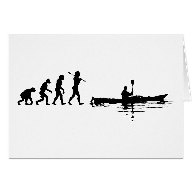 Cartão Kayaking (Frente Horizontal)