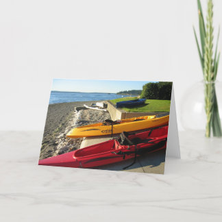 Cartão Kayaks
