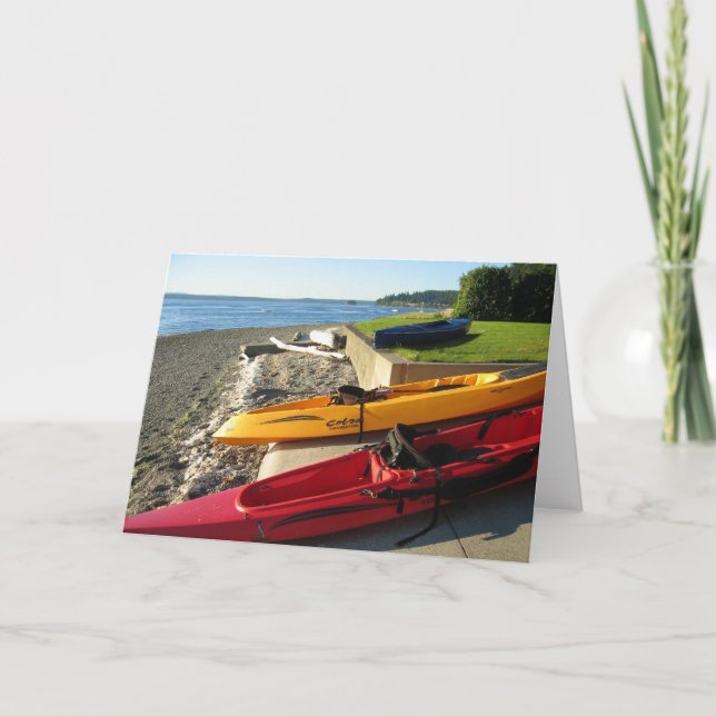 Cartão Kayaks (Frente)