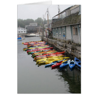 Cartão Kayaks Em Rockport
