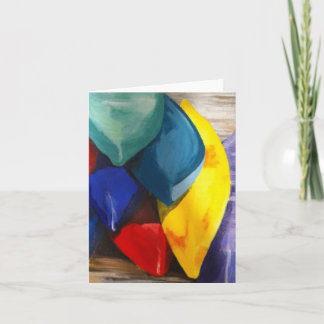 Cartão Kayaks Notecard