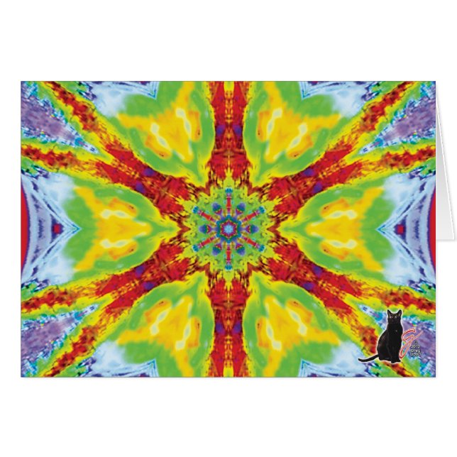 Cartão KC Kaleidoscópio (Frente Horizontal)