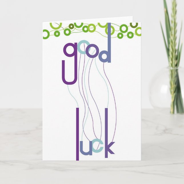 Cartão kdky good luck card 2004 (Frente)